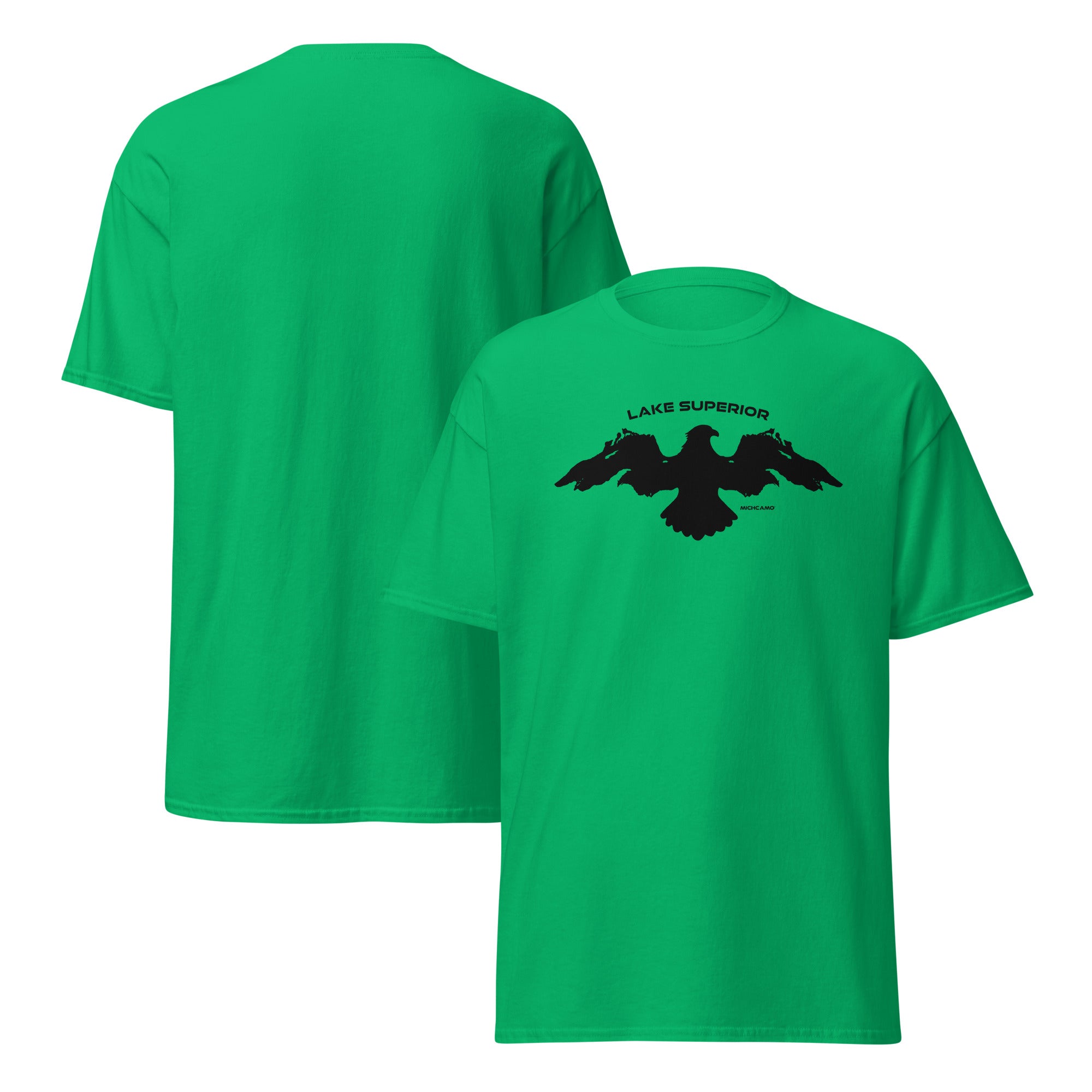 Lake Superior Eagle Black | Unisex Classic T-Shirt