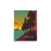Presque Isle Sunset Poster [Deeply Rooted Change] - Image 2