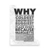 Why? Because Marquette Poster [What's Your Why]