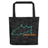 Michigan Camouflage Small Tote Bag