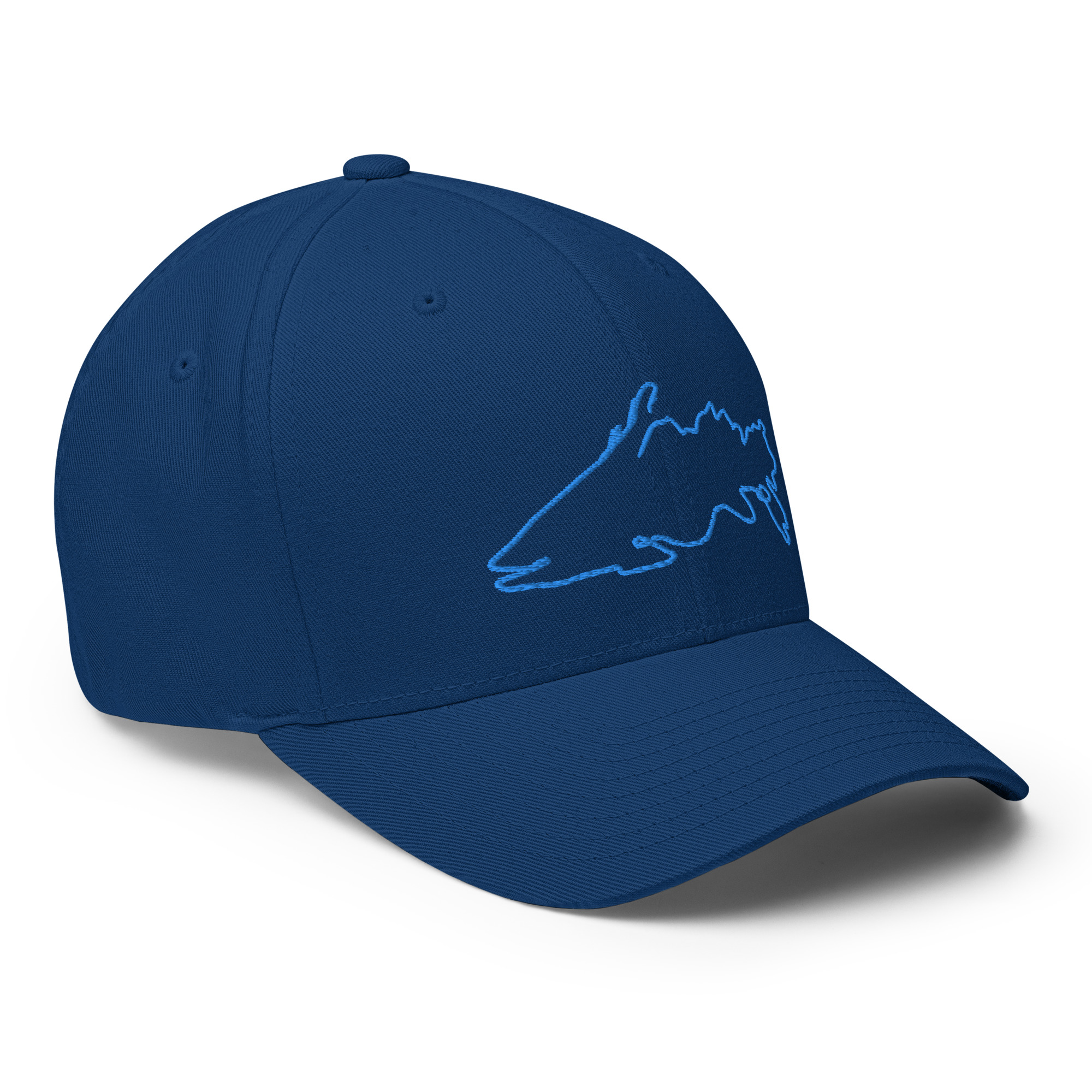 Trout Fishing Line Flexfit® Hat – [Luck Health Emotions]
