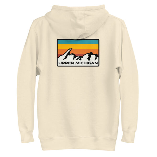 Upper Michigan Retro Rainbow Hoodie