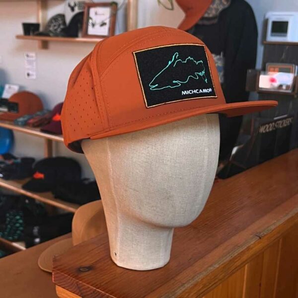 Waterproof Dry Fly Patch Hat Orange - Image 2