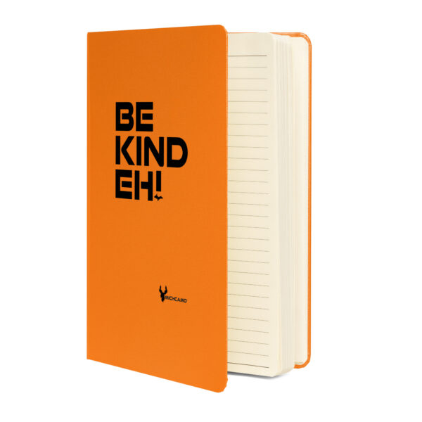 Be Kind Eh Orange Notebook - Image 3