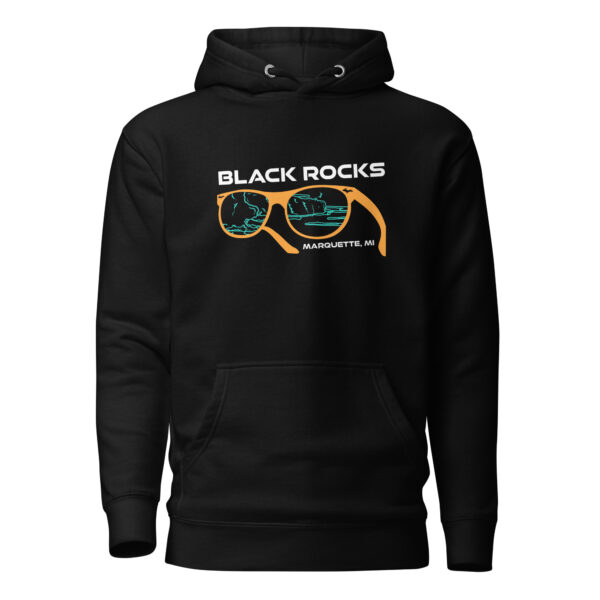 Black Rocks Glasses Hoodie - Image 2