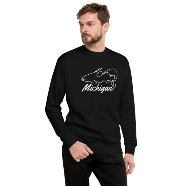 Michigan Fishing Line Sweatshirt - Image 4