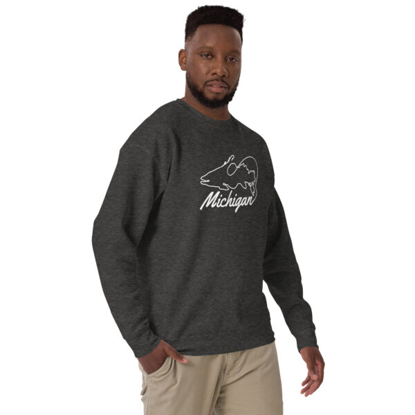 Michigan Fishing Line Sweatshirt - Image 7