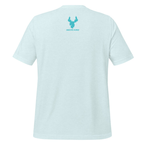 Michigan Fishing Line T-Shirt Blue - Image 3