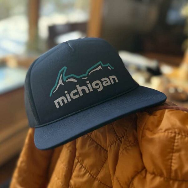 UP Mountains Teal/Navy Foam Trucker Hat