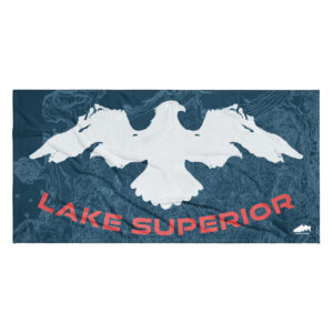 USA Lake Superior Eagle Towel