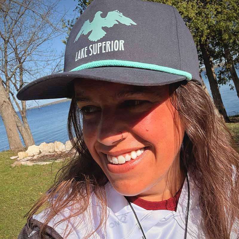 Lake Superior Eagle Rope Hat - Image 2