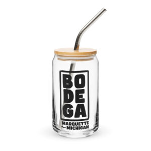 Bodega Can Shaped Glass
