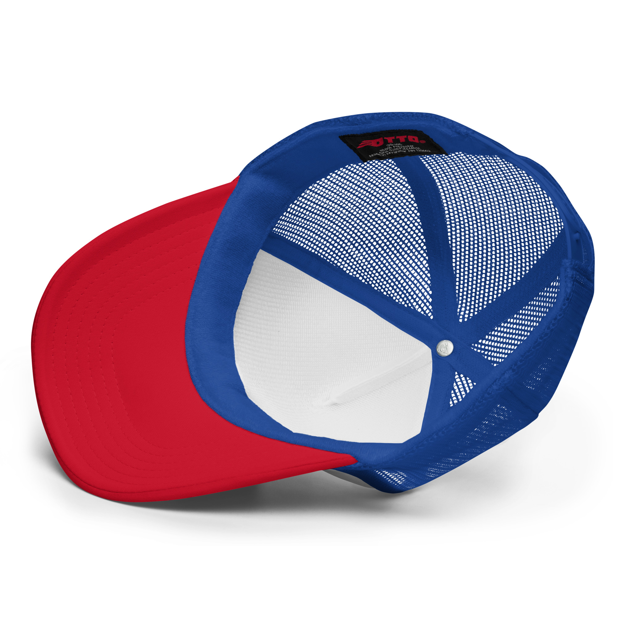 Michigan Fish Foamie Hat RWB - Image 2