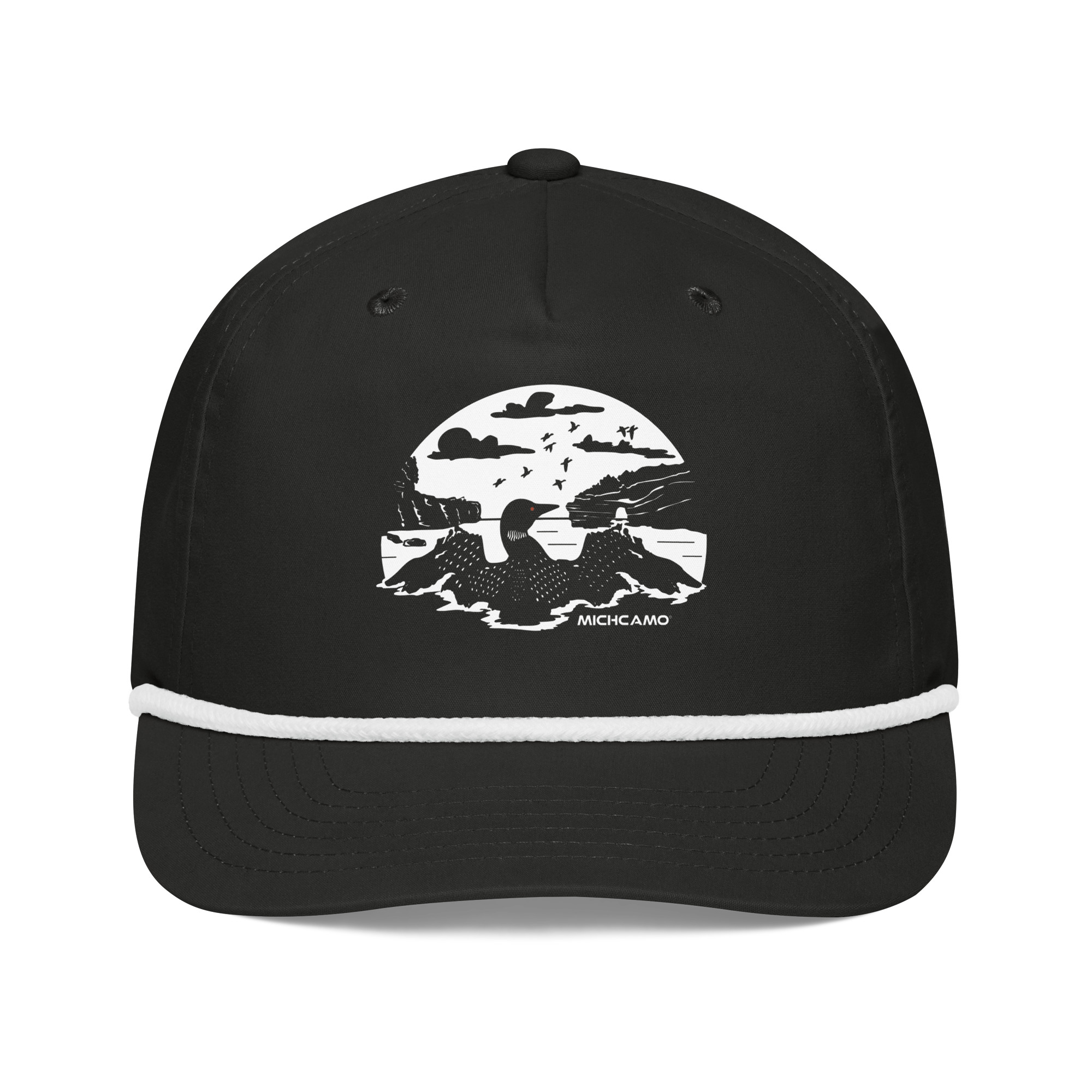 Lake Superior Loon Rope Hat - Image 5
