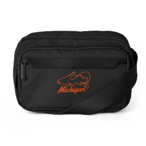Michigan Fish Crossbody Bag